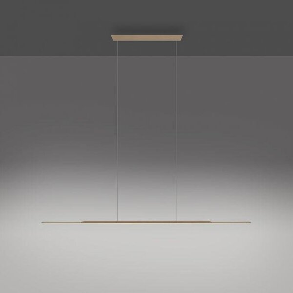 Paul Neuhaus Závěsné LED svítidlo PURE SURFACE, 21W, 125x25 cm, 3000K