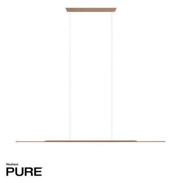 Paul Neuhaus Závěsné LED svítidlo PURE SURFACE, 21W, 125x25 cm, 3000K