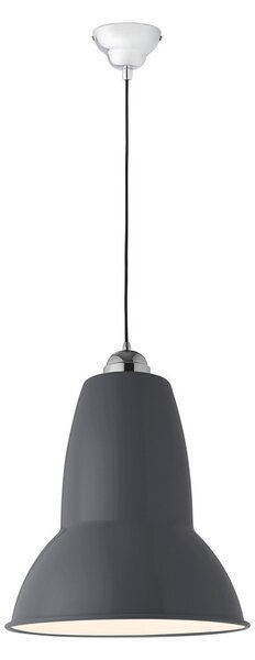 Závěsná svítidlo Anglepoise, Original 1227 Giant, stmívatelné, Šedá, Obývací pokoj, Kov, Design