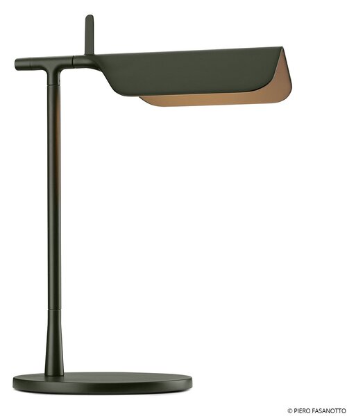 Stolní lampa FLOS, Tab T, Zelená, Obývací pokoj, Kov, Design