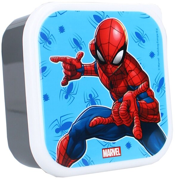 Svačinové boxy Spider-Man - sada 3 ks
