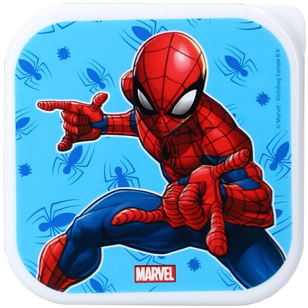 Svačinové boxy Spider-Man - sada 3 ks