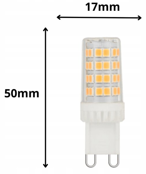 LED žárovka G9 5W 4000K 480lm - neutrální bílá ECOLIGHT