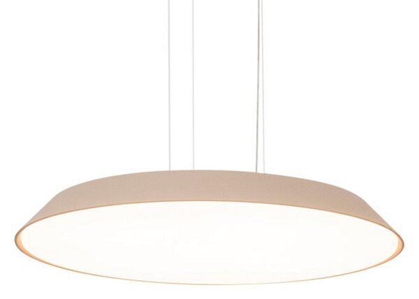 Závěsná svítidlo Artemide, Febe, stmívatelné, Béžová, Obývací pokoj, Plast, Moderní