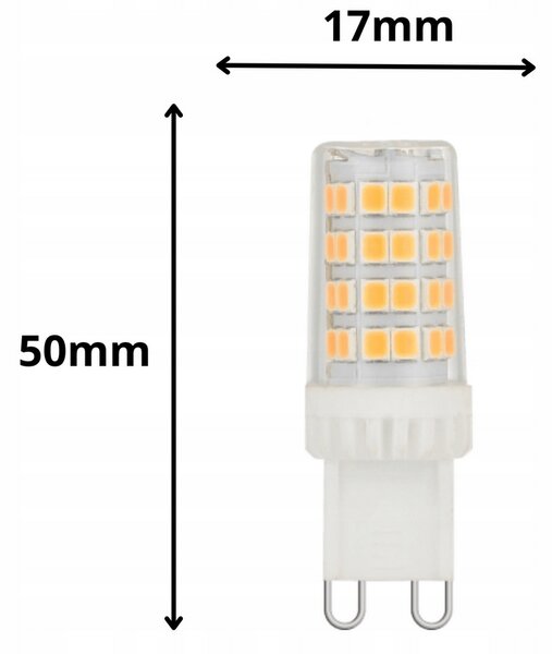 LED žárovka G9 - 5W - 480lm - 3000k - teplá bílá - 220-240V ECOLIGHT