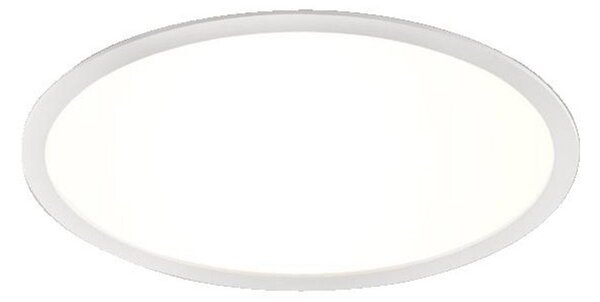 Stropní Lampa LIGHT-POINT, stmívatelné, Bílá, Obývací pokoj, Hliník