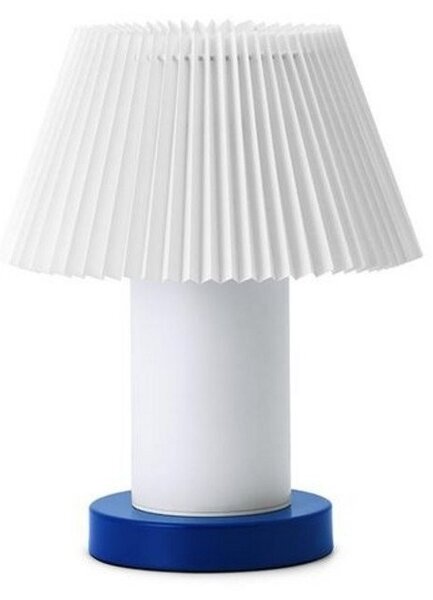 Stolní lampa Normann Copenhagen, Modrá, Obývací pokoj, Hliník