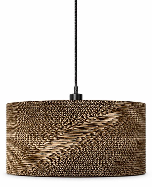 VK Light Noem E27 závěsné papírové svítidlo válcové 400xØ200 mm