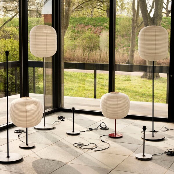 Stojací Lampa HAY, Common, Černá, Obývací pokoj, Kov, Design