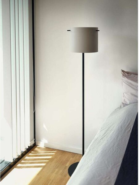 Stojací Lampa FRANDSEN, Bílá, Obývací pokoj, Plast