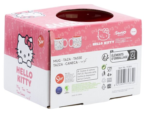 Keramický hrnek, 400ml, Stor, Hello Kitty