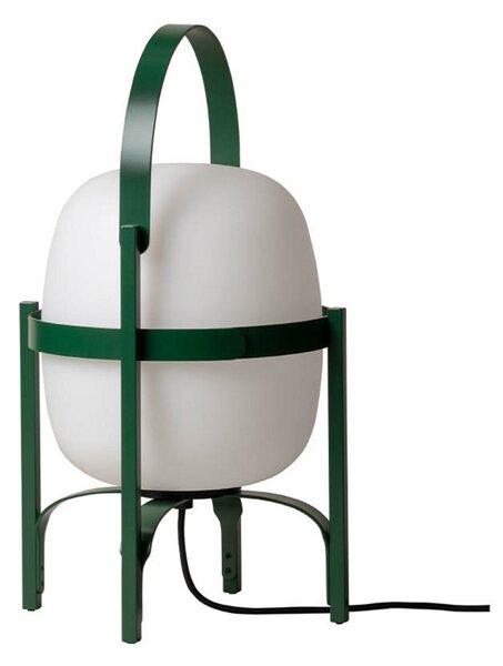 Stolní lampa Santa & Cole, Zelená, Jídelna, Hliník