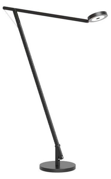 Stojací Lampa Rotaliana, stmívatelné, Černá, Obývací pokoj, Hliník