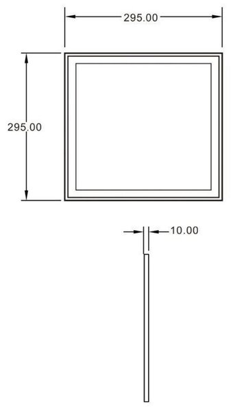 IMPR 565221 Vestavné svítidlo LED Panel 4K SMALL - DEKOLIGHT