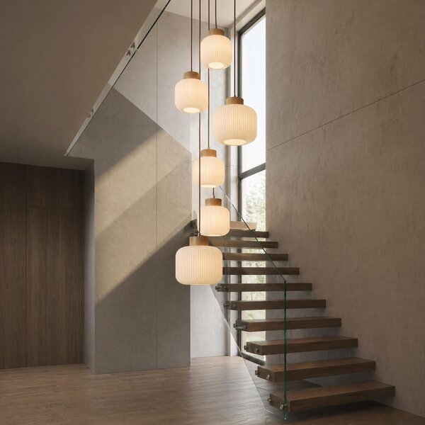 VK Light Alena E27 závěsné svítidlo 410xØ200 mm