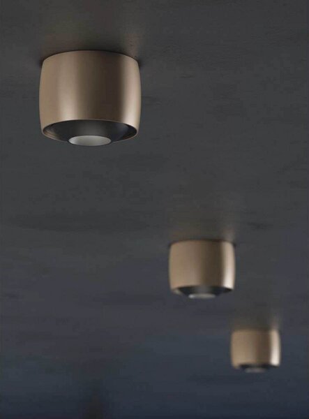 Stropní Lampa LOOM DESIGN, Air, stmívatelné, Béžová, Obývací pokoj, Hliník, Moderní