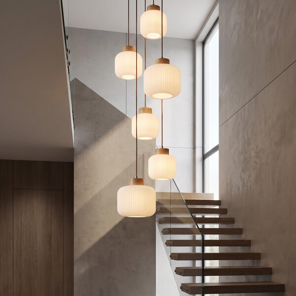 VK Light Alena E27 závěsné svítidlo 410xØ200 mm