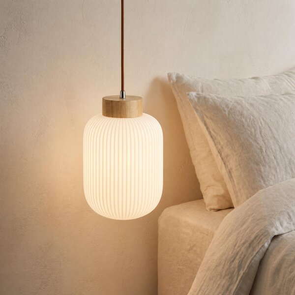 VK Light Alena E27 závěsné svítidlo 410xØ200 mm