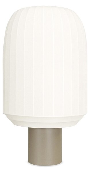 Stojací Lampa Northern, Tradition, stmívatelné, Bílá, Obývací pokoj, Tkanina / Textil, Design