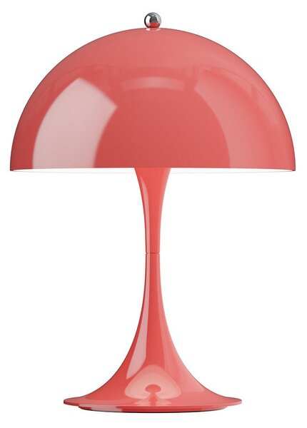 Stolní lampa Louis Poulsen, Panthella 250, stmívatelné, Červená, Obývací pokoj, Plast, Moderní