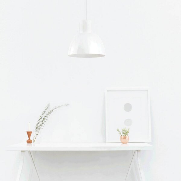 Závěsná svítidlo Nemo Lighting, Lorosae, stmívatelné, Bílá, Obývací pokoj, Sklo