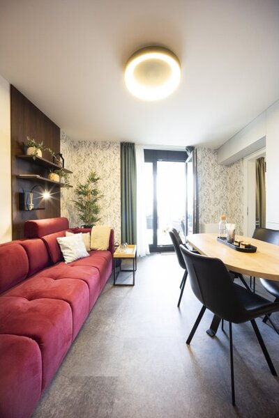 Led2 Stropní LED svítidlo BELLA ø 48 cm, černá Stmívání, řízení: 3000K/4000K ON/OFF (bez stmívání)