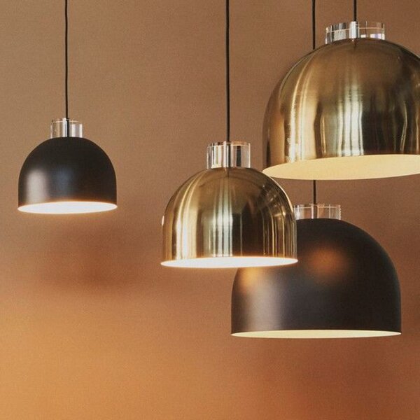 Stolní lampa AYTM, Luceo, Černá, Obývací pokoj, Kov, Design