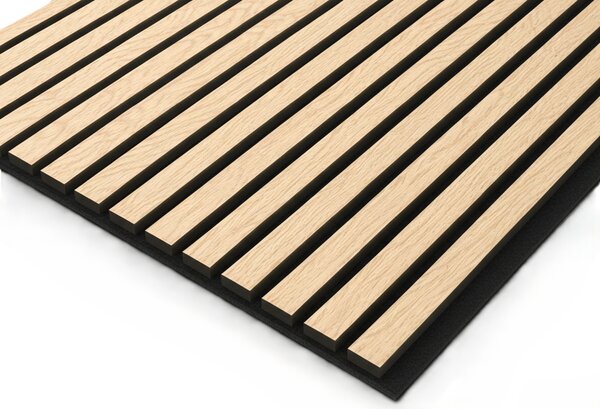 Horve Akustický panel 2700 x 600 mm - dub Alabama s černým filcem