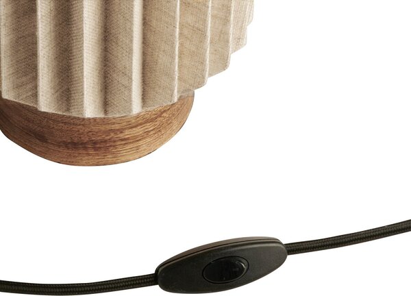 Stolní lampa Watt & Veke, Alba, Hnědá / Rezavá, Ložnice, Tkanina / Textil, Design