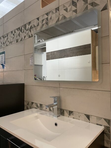Lavedo Lion 60x60 koupelnové zrcadlo s LED podsvícením