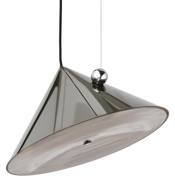 Závěsná svítidlo Tom Dixon, Pose, stmívatelné, Zelená, Obývací pokoj, Kov, Design