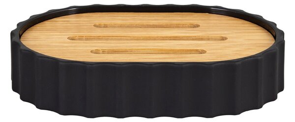 Mýdlenka BELINDA, bambus/černá, AWD02192073
