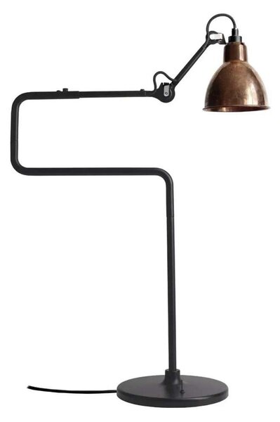 Stolní lampa Lampe Gras, Měděná, Obývací pokoj, Kov
