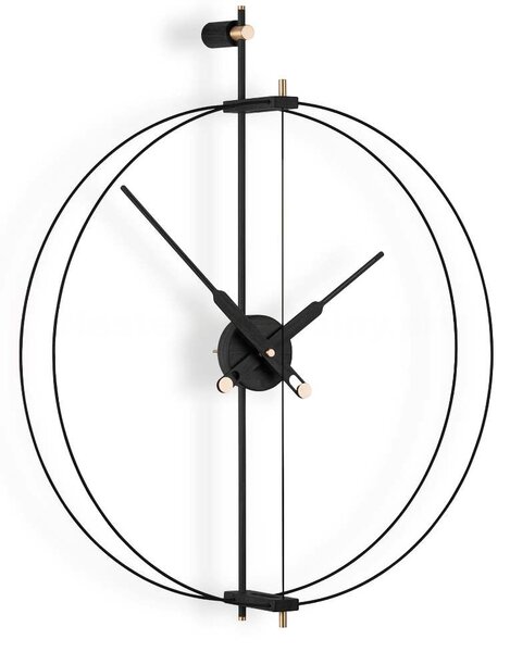Designové hodiny Nomon Barcelona Premium black-black 81cm