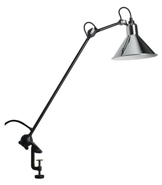 Stolní lampa Lampe Gras, Černá, Pracovna, Kov