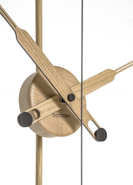 Designové hodiny Nomon Barcelona Premium Black-Oak 81cm