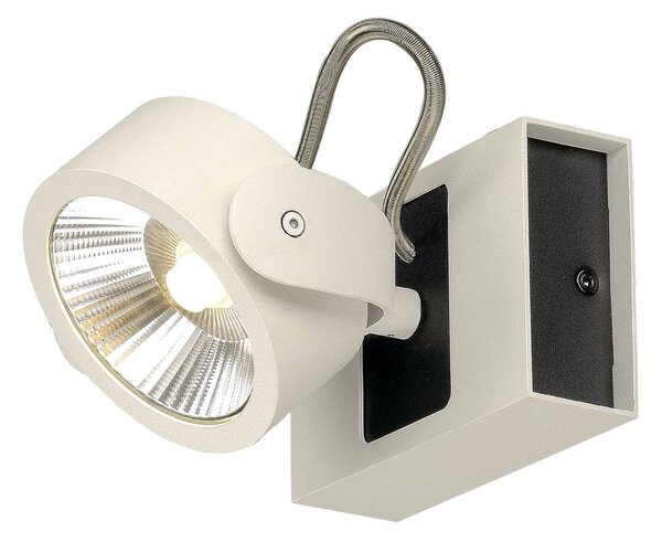 LA 1000128 KALU nástěnné a stropní svítidlo 1x LED 3000K bílé/černé 60° - BIG WHITE (SLV)