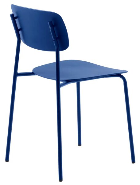 Unique Furniture Modrá jídelní židle Kirkland