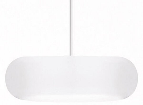 Závěsná svítidlo Artemide, Itka, stmívatelné, Bílá, Obývací pokoj, Sklo, Moderní