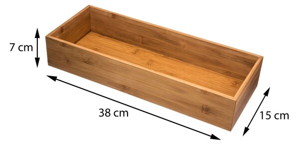 5five Simply Smart Bambusový box Romi hnědý