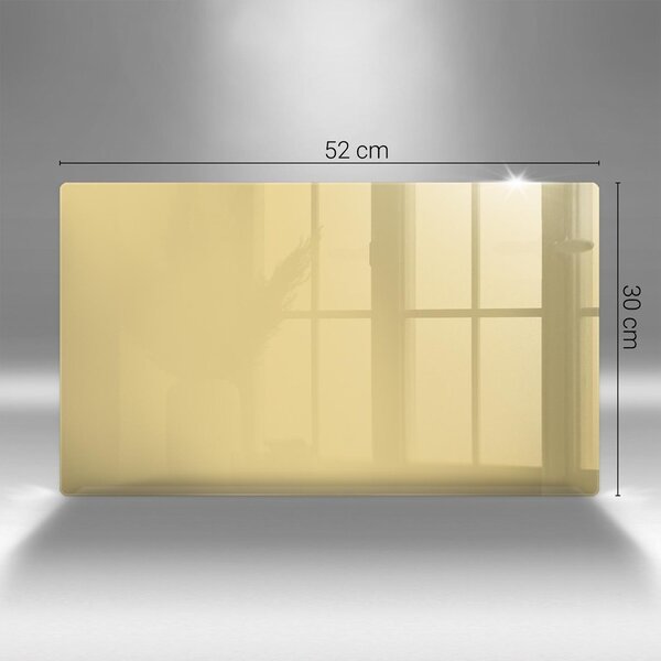Skleněný tácek pod svíčku Žluť ppz-00260257