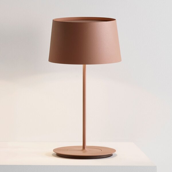 Stolní lampa Vibia, Warm, Hnědá / Rezavá, Obývací pokoj, Kov, Moderní