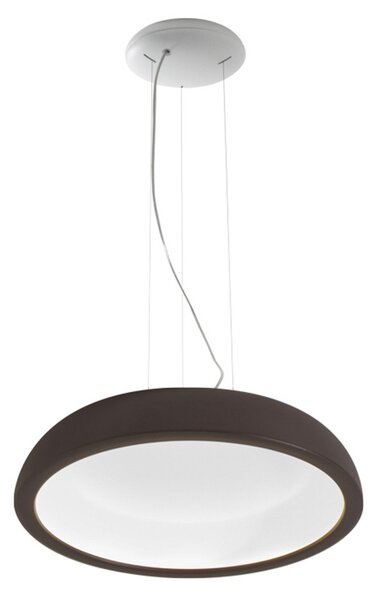 Závěsná svítidlo Stilnovo, Reflexio, stmívatelné, Hnědá / Rezavá, Obývací pokoj, Kov, Design