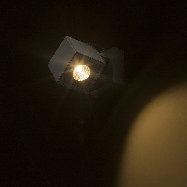 RED R12578 BORA nástěnná antracitová 230V LED 6W 44° IP54 3000K - RED - DESIGN RENDL