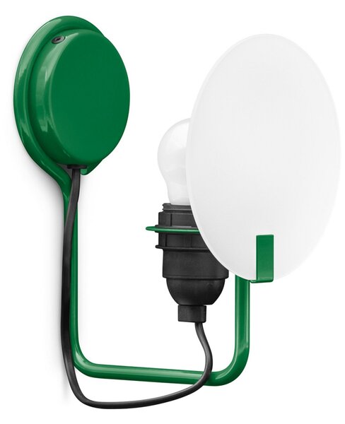 Nástěnná Svítidla Stilnovo, Bugia, stmívatelné, Zelená, Obývací pokoj, Kov, Design