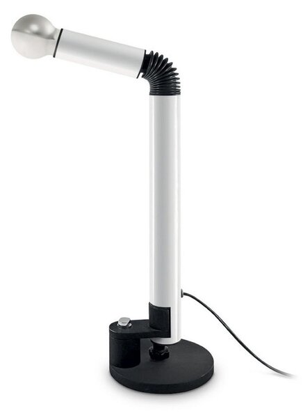 Stolní lampa Stilnovo, Periscopio, Bílá, Obývací pokoj, Kov, Design
