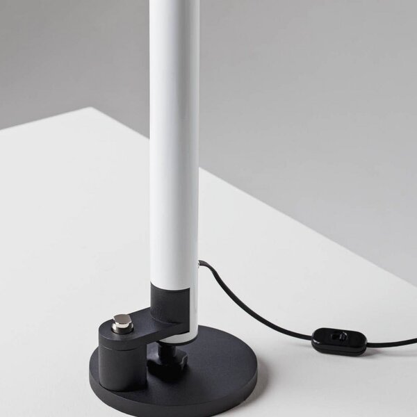Stolní lampa Stilnovo, Periscopio, Bílá, Obývací pokoj, Kov, Design