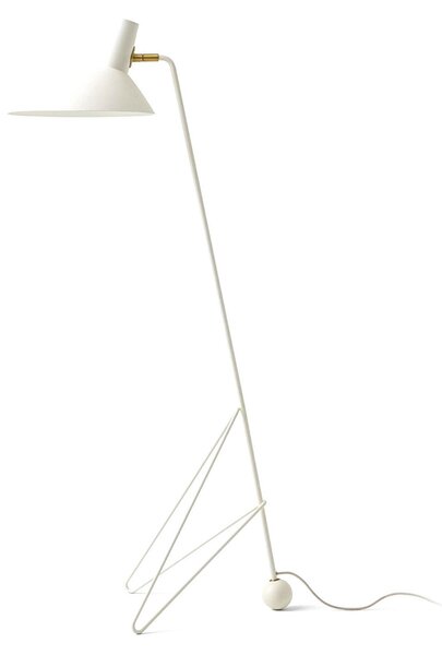 Stojací Lampa &Tradition, Tripod HM8, Bílá, Obývací pokoj, Hliník