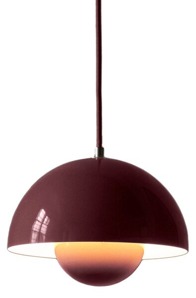 Závěsná svítidlo &Tradition, Flowerpot VP1, stmívatelné, Pudrová, Obývací pokoj, Kov, Design