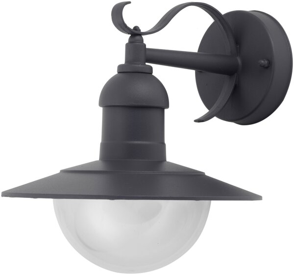 Avide AOLWE27-IMP-AN IMPERIAL - Venkovní nástěnné svítidlo v šedé antracitové barvě, 1 x E27, IP44 41707 (Venkovní nástěnná lampa, antracit šedá)